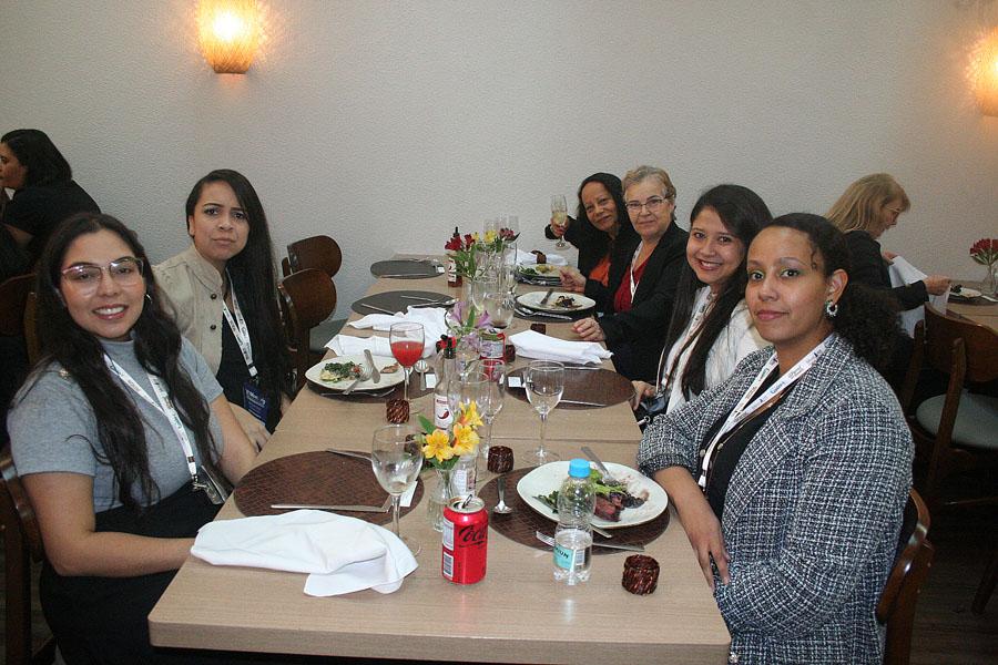 Ao final, um almoço festivo, regado a espumante, celebrou com os Participantes e Expositores mais um evento de sucesso.