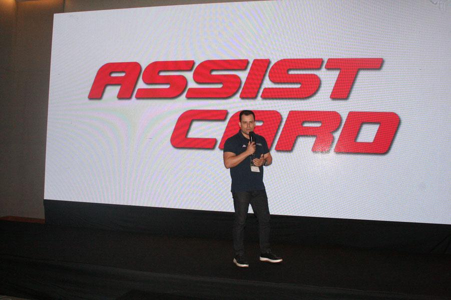 Henrique Araújo, da Assist Card, explanou sobre os produtos corporativos que a empresa disponibiliza no mercado.