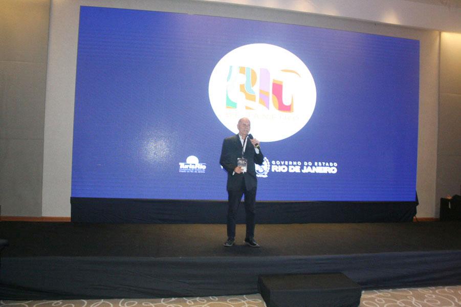 Logo após Erly de Jesus, da TurisRio, divulgou sobre as belezas e as novidades do turismo no Rio e Janeiro.