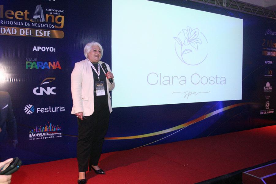 Clara Costa, falou um pouco sobre os beneficios dos SPAs.