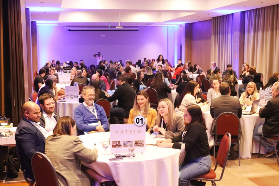 Flagrante da  Rodada de Negocios.