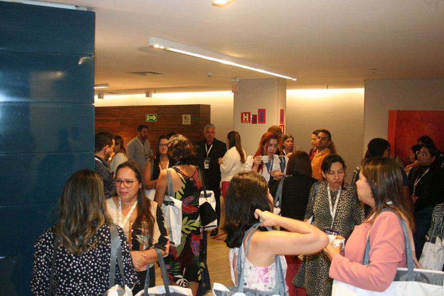 Welcome Coffee, no início do Meeting.