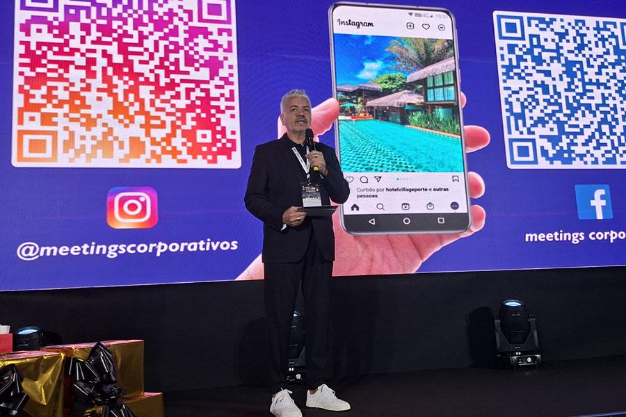 Carlos Nascimento, foi o Mestre de Cerimônias do Evento.