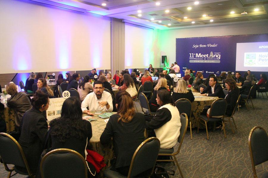 O ponto alto do Meeting, a Rodada de Negócios, teve a presença...