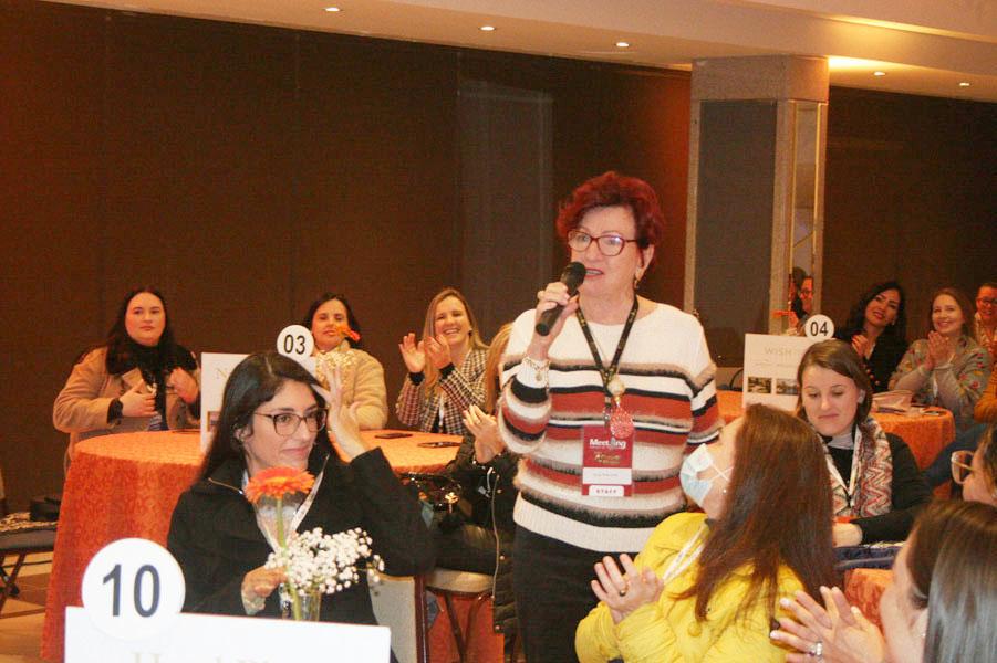 ... Elza Wolcoff, idealizadora dos Meetings Corporativos;