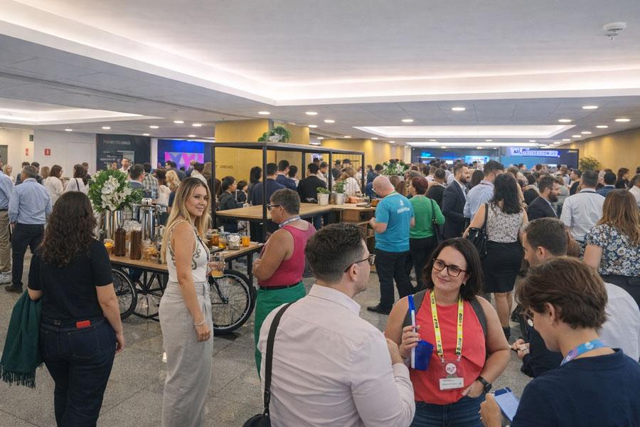 Flagrante dos corredores do Evento.