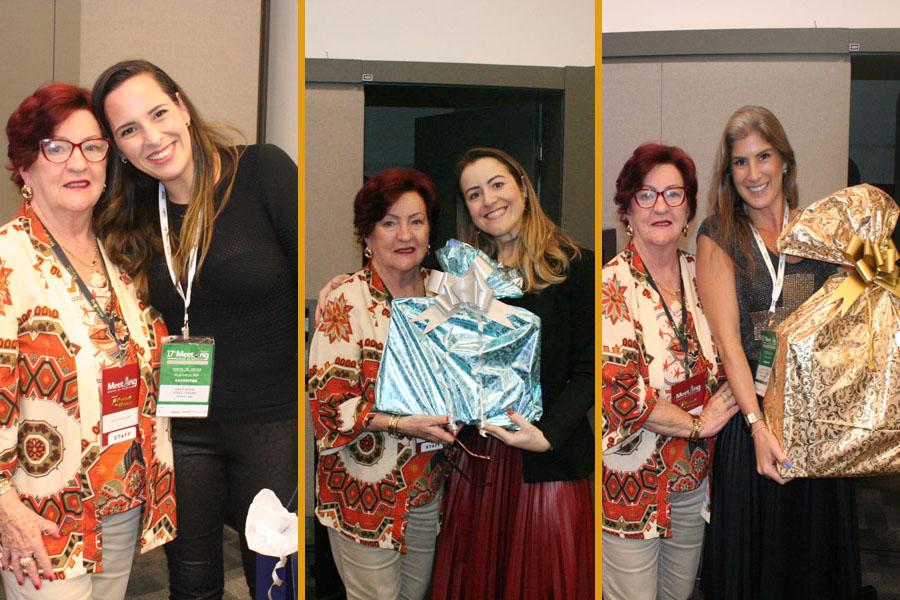 Os expositores também participaram do sorteio;