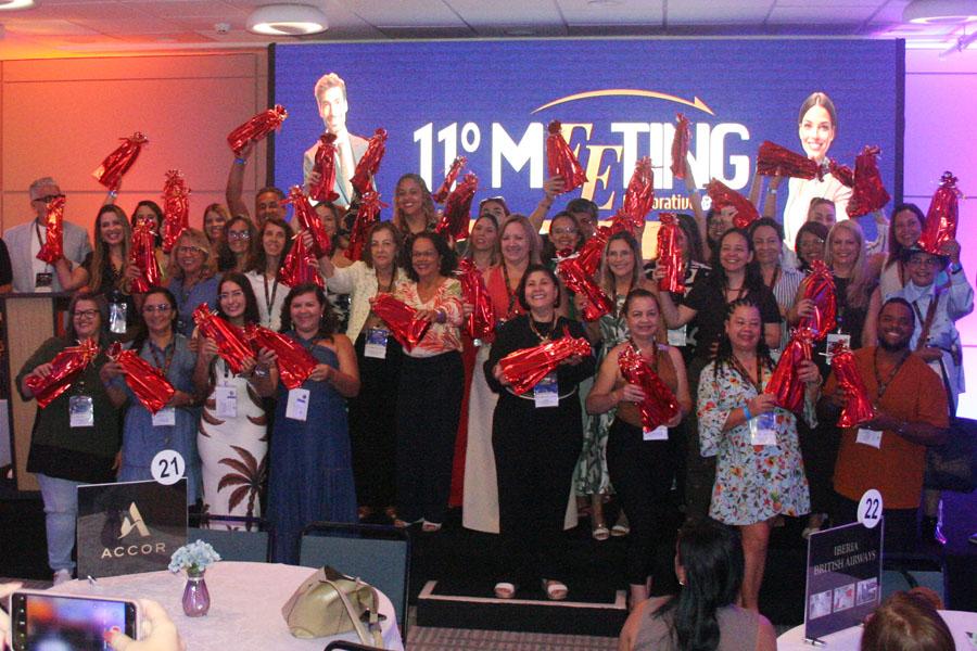 Os ganhadores dos Faqueiros, para os participantes mais pontuais.