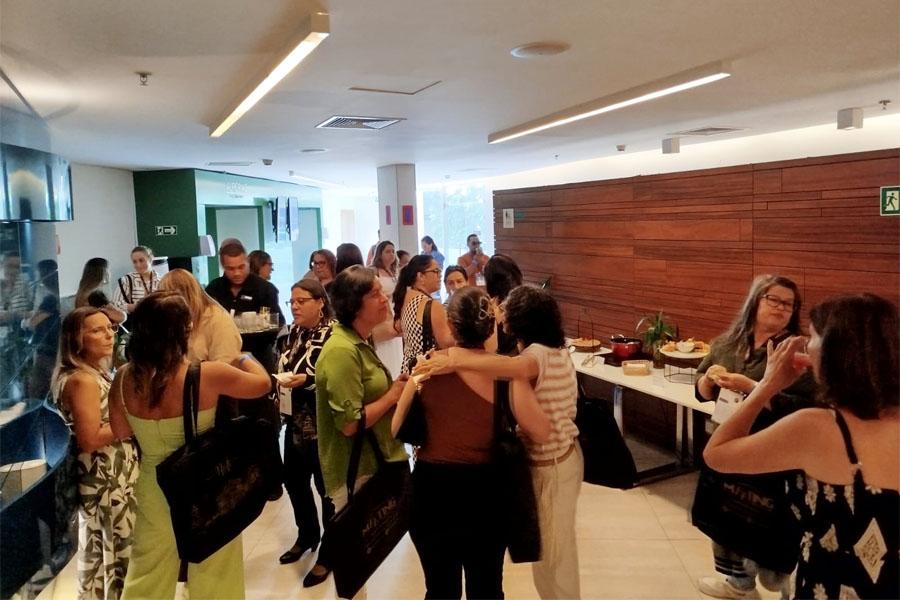 Flagrante do Welcome Coffee.