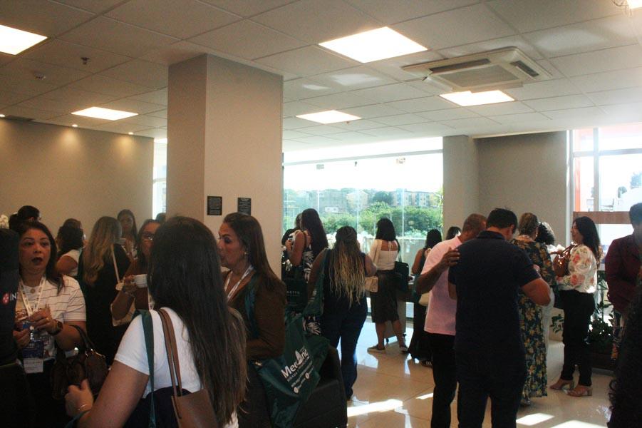 Flagrante do Welcome Coffee.