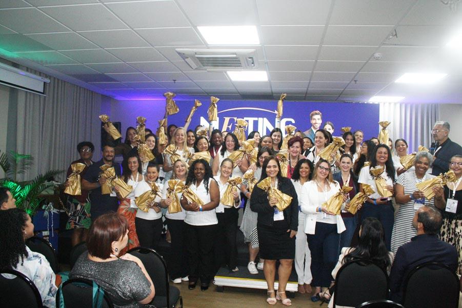 Os ganhadores dos Faqueiros, para os participantes mais pontuais.