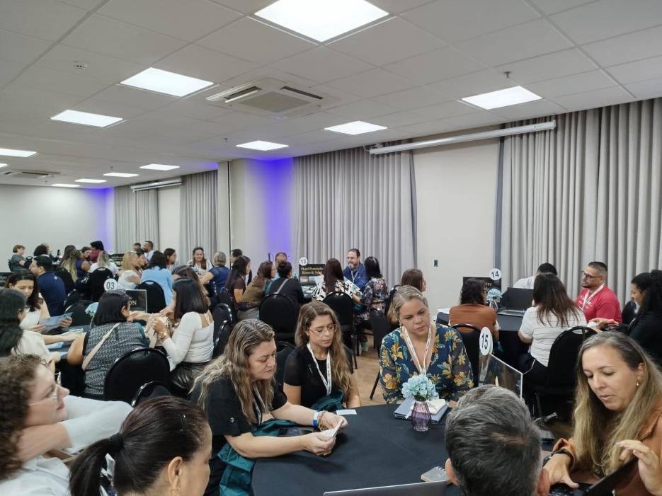 Flagrante da Rodada de Negócios.