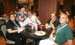 Momento do jantar festivo.